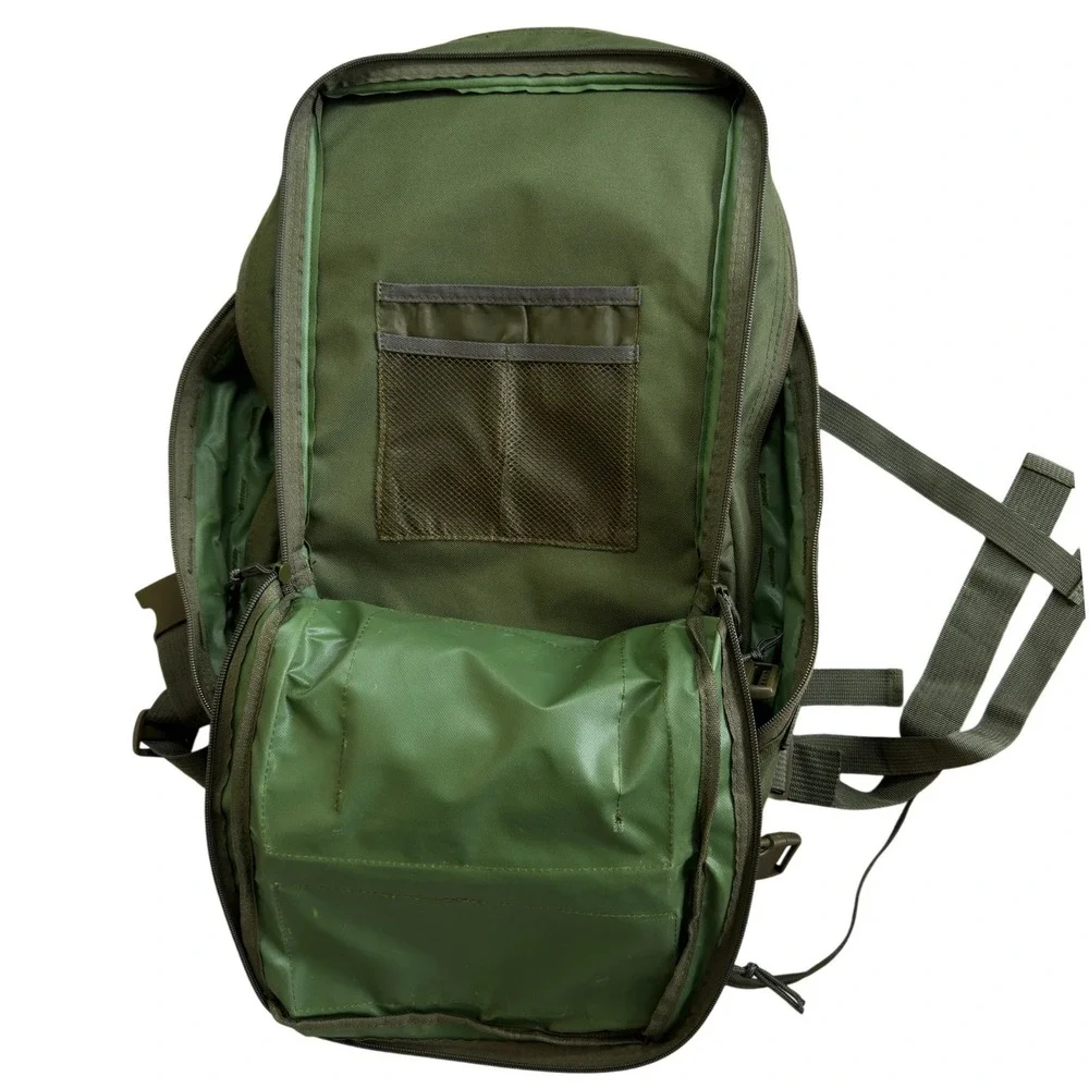 US Army Tactical MOLLE Backpack Olive Drab Green Military Style Rucksack 18in